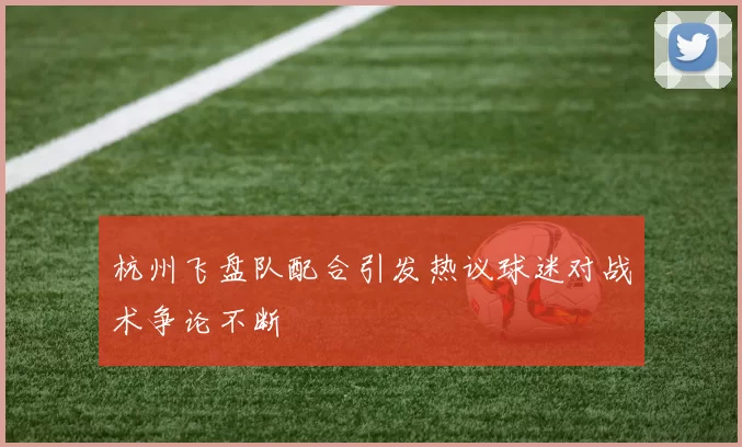 杭州飞盘队配合引发热议球迷对战术争论不断